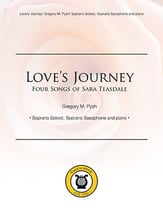 Love's Journey, Four Songs of Sara Teasdale Vocal Solo & Collections sheet music cover